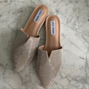 Steve Madden | Shoes | Steve Madden Ally Rhinestone Mule Size 75 | Poshmark